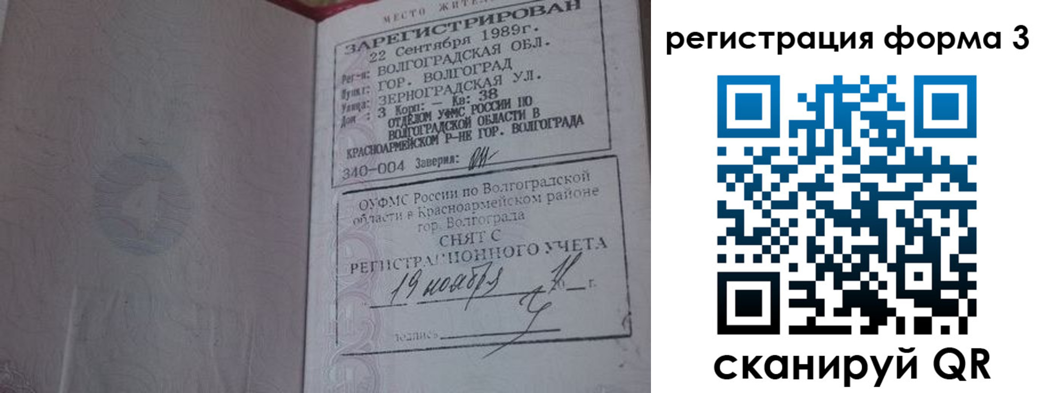 прописка штамп в Лосино-Петровском